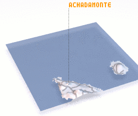 3d view of Achada Monte