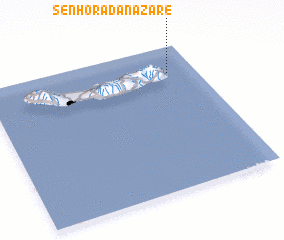 3d view of Senhora da Nazaré