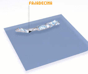 3d view of Fajã de Cima