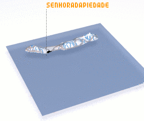 3d view of Senhora da Piedade