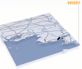 3d view of Prigny