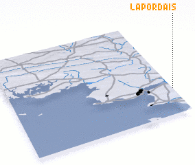 3d view of La Pordais