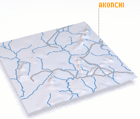 3d view of Akonchi