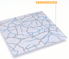 3d view of Kamanangora