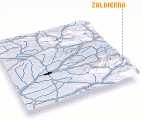 3d view of Zaldierna