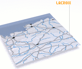 3d view of La Croix