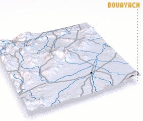 3d view of Bou Ayach