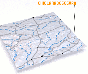 3d view of Chiclana de Segura