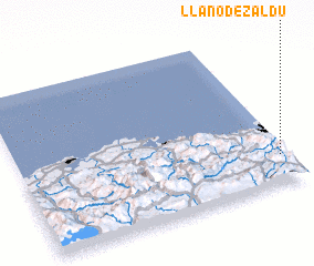 3d view of Llano de Zaldu