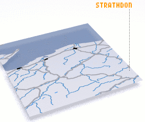 3d view of Strathdon