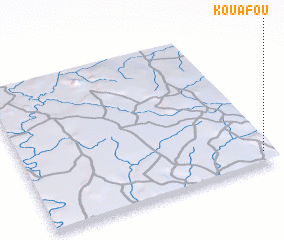 3d view of Kouafou