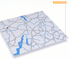 3d view of Bandoué