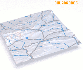 3d view of Oulad Abbes
