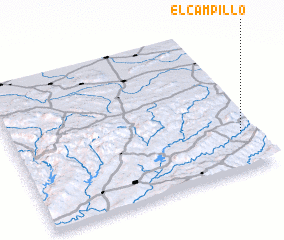 3d view of El Campillo