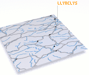 3d view of Llynclys