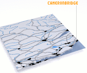 3d view of Cameron Bridge