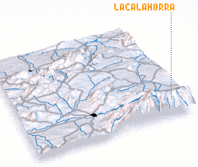 3d view of Lacalahorra