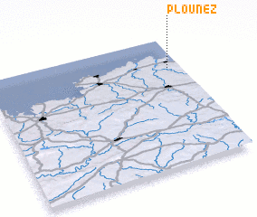 3d view of Plounez