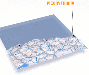 3d view of Picón y Triano