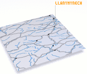 3d view of Llanymynech