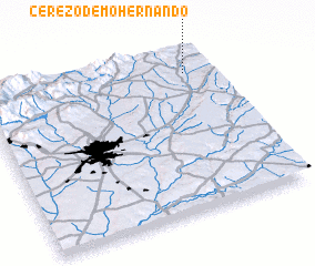 3d view of Cerezo de Mohernando