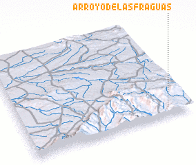 3d view of Arroyo de las Fraguas