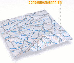 3d view of Condemios de Arriba