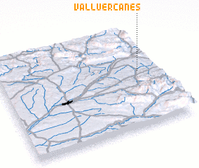 3d view of Valluércanes