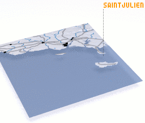 3d view of Saint-Julien