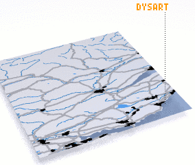 3d view of Dysart