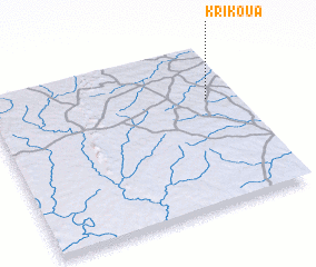 3d view of Krikoua