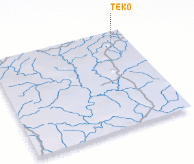 3d view of Téko