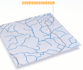 3d view of Kouroukoukroum