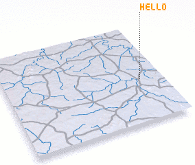 3d view of Hello