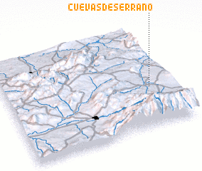 3d view of Cuevas de Serrano