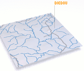 3d view of Diédou