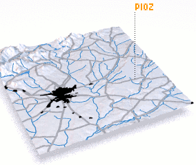 3d view of Pioz