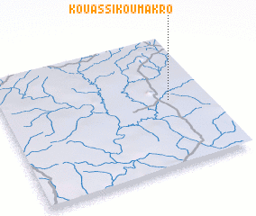 3d view of Kouassi-Koumakro