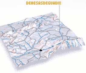 3d view of Dehesas de Guadix