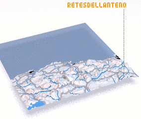 3d view of Retes de Llanteno