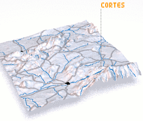 3d view of Cortes