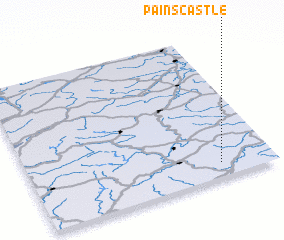 3d view of Painscastle