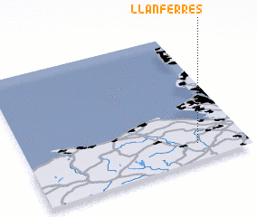 3d view of Llanferres