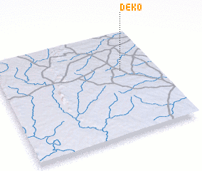 3d view of Déko