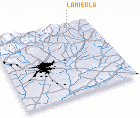 3d view of La Mierla