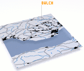 3d view of Bwlch