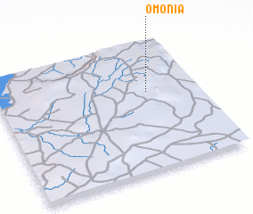 3d view of Omonia