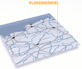 3d view of Plouguernével