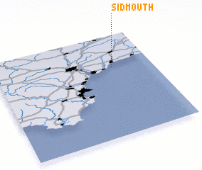 3d view of Sidmouth