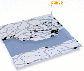 3d view of Radyr